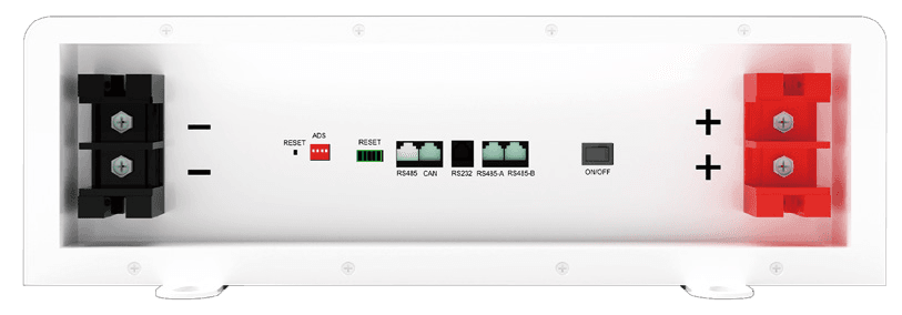 MS-B wall-mount energy storage detail