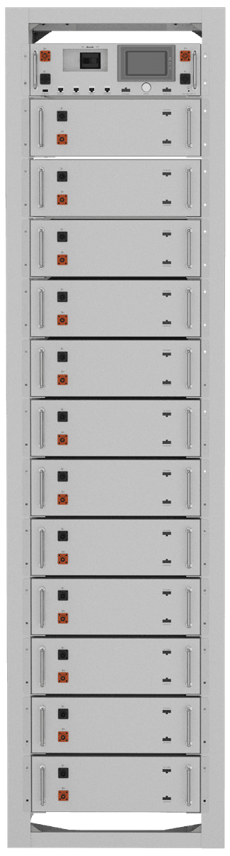 MS-G high-voltage rack system view