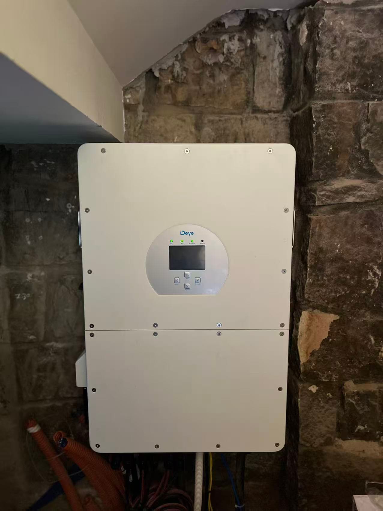 Hybrid inverter equipment installed for the resort energy system